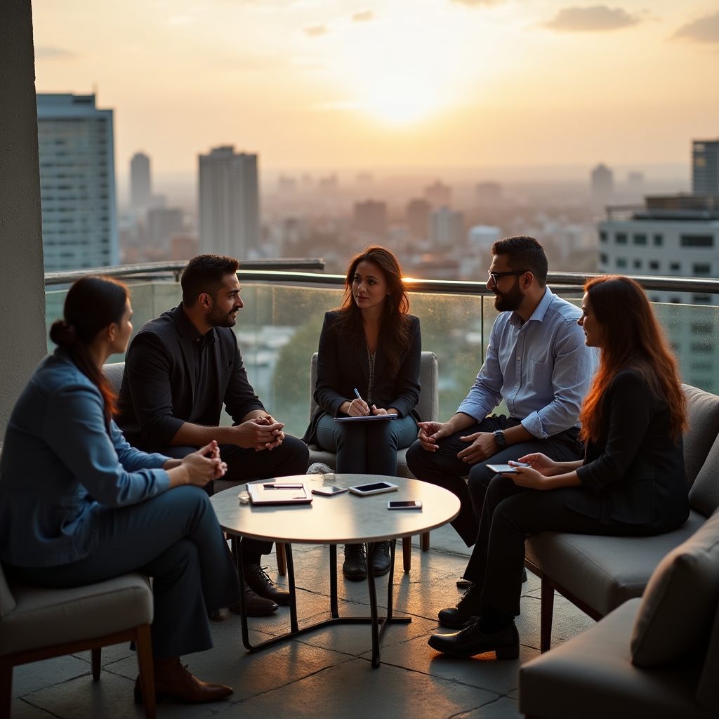 Team Xelordra Lab in riunione operativa